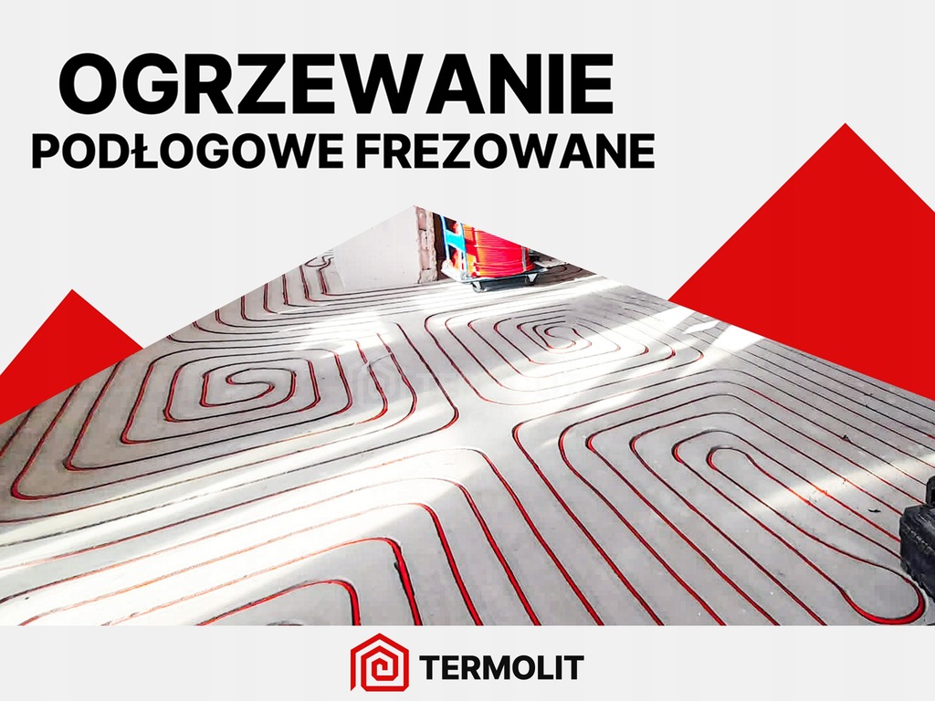 Frezowanie pod ogrzewanie podłogowe Kraków