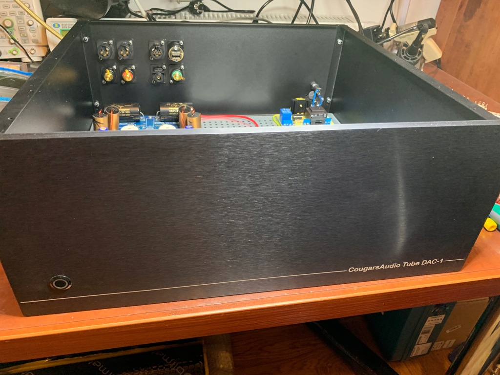 DAC DIY lampowy do ukończenia
