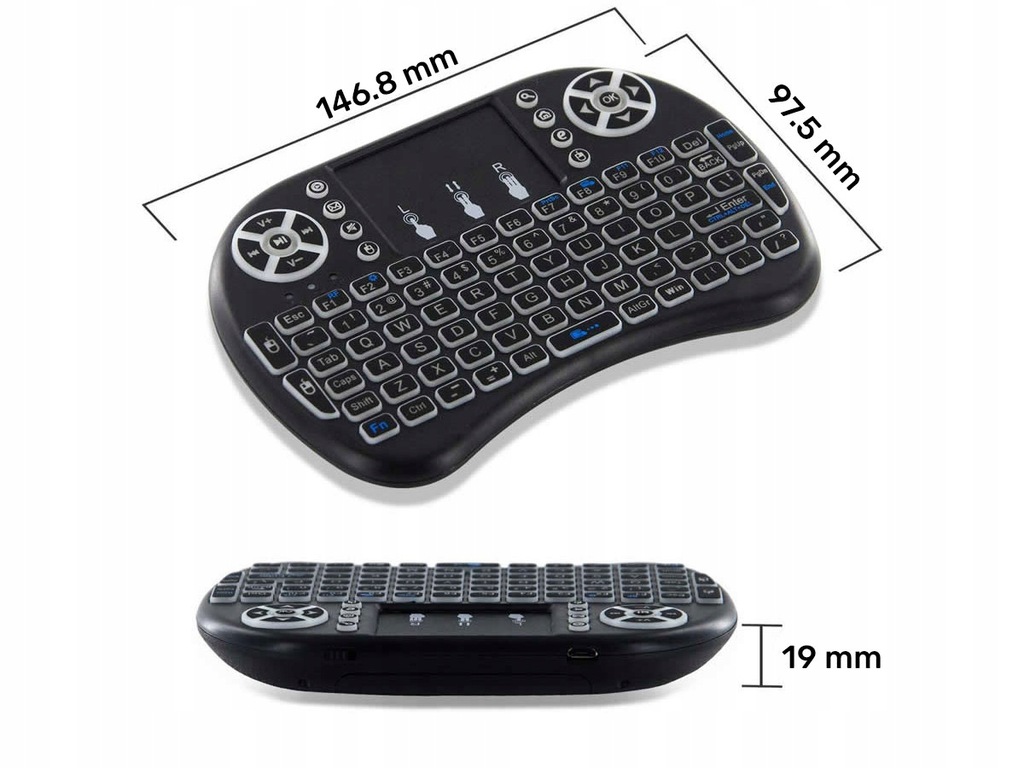 Купить Беспроводная мини-клавиатура Alogy с подсветкой 3: отзывы, фото, характеристики в интерне-магазине Aredi.ru