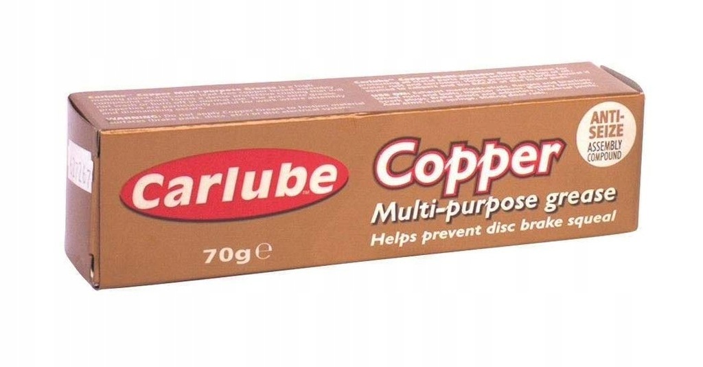 CARLUBE COPPER GREASE SMAR MIEDZIOWY