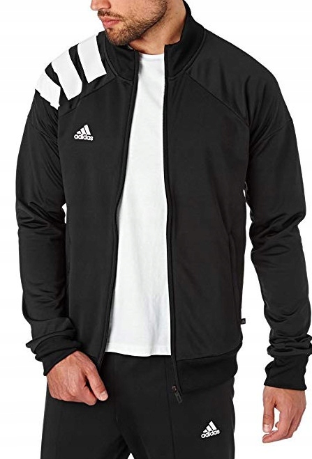 ACB111 ADIDAS BLUZA MĘSKA CZARNA Z LOGO L