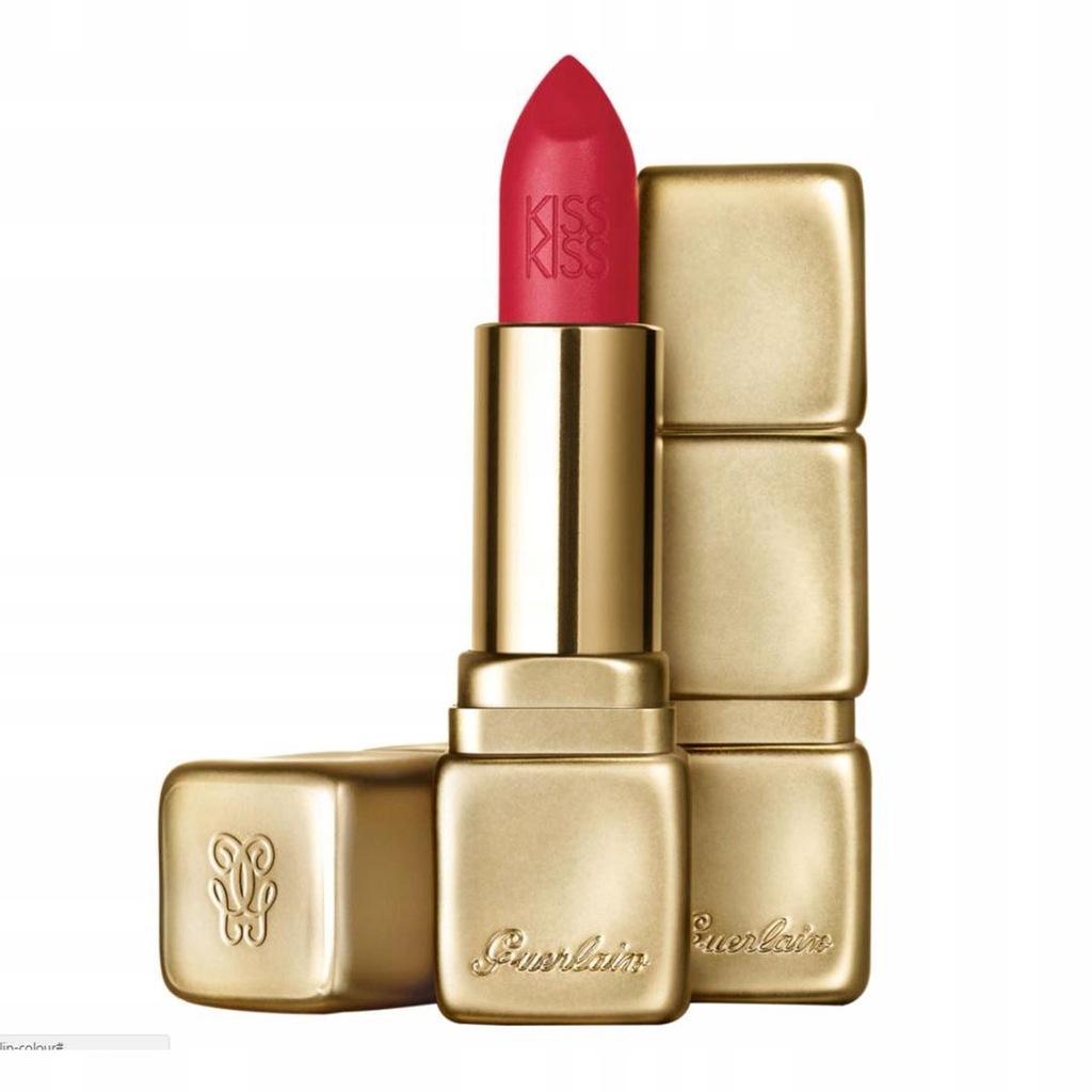 GUERLAIN KISS KISS MATTE 376 DARING PINK