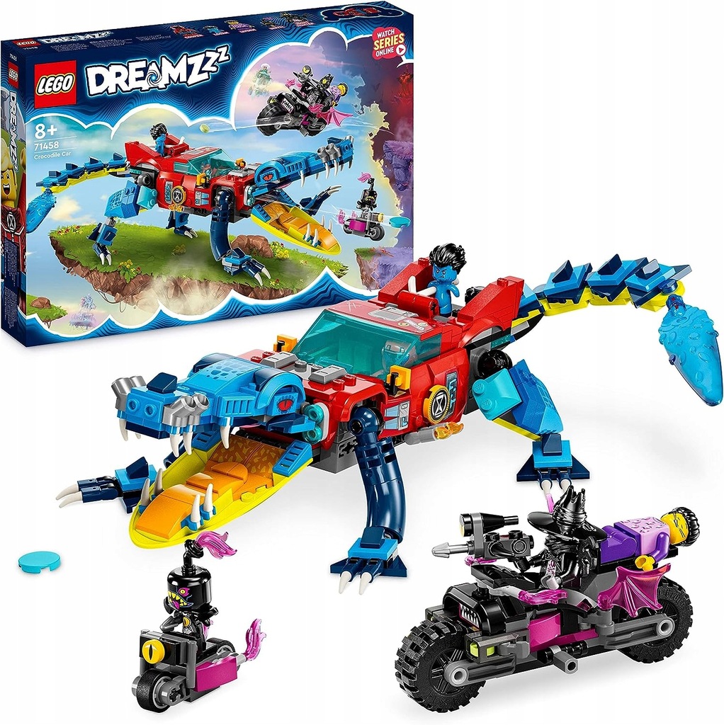 LEGO DREAMZZ 71458 Krokodylowy samochód