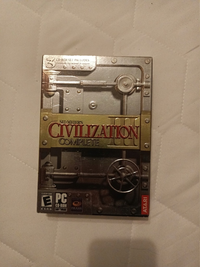 SID MEIER'S CIVILIZATION III 3 COMPLETE PC