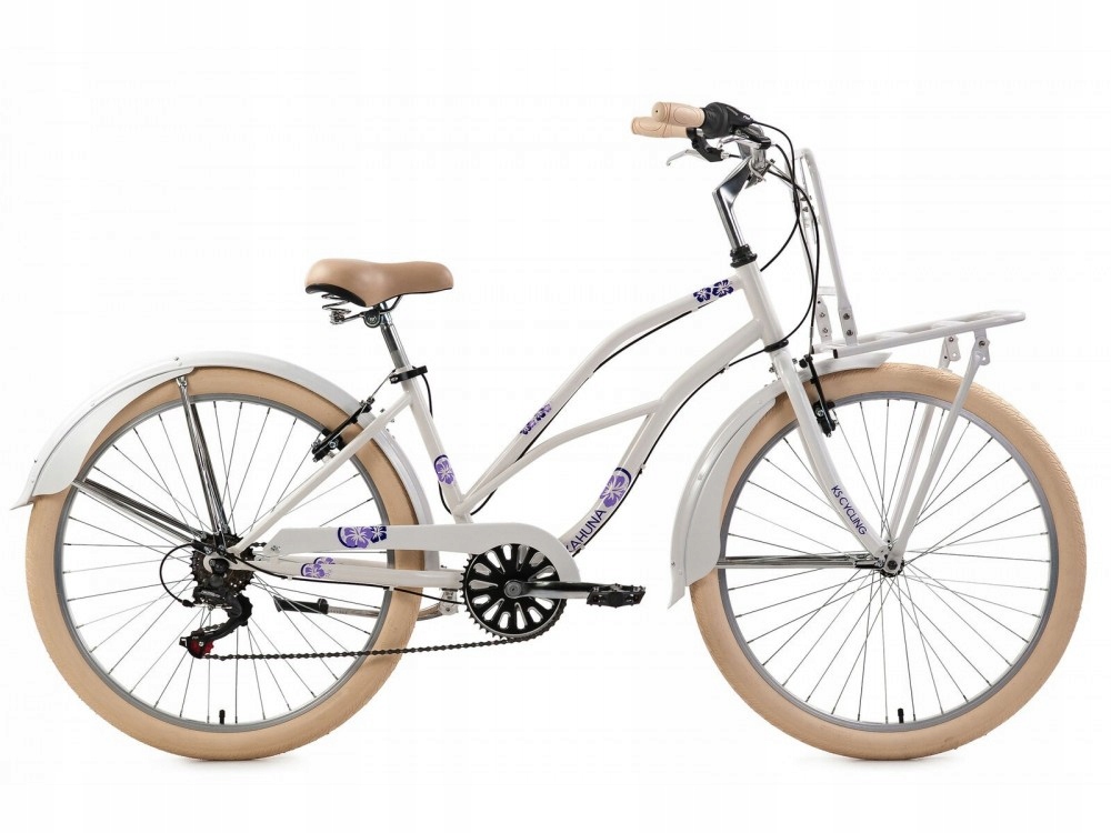 Rower Beach Cruiser Damski 26 Miejski Niska Rama 10921686185