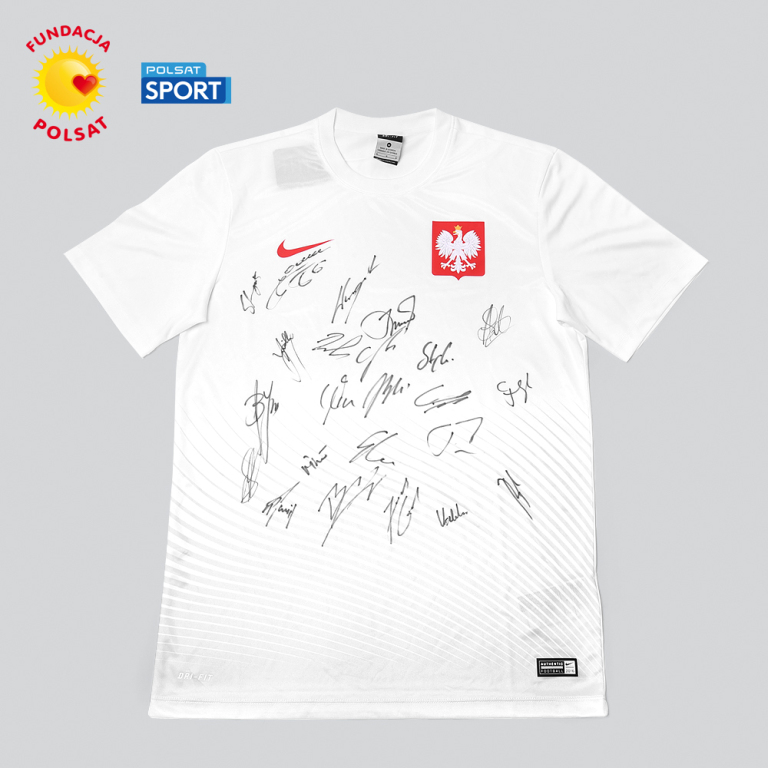 Koszulka Reprezentacji z autografami zawodników