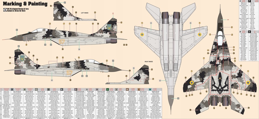 Купить МиГ-29 (9-13) ПРИЗРАК КИЕВА Призрак Киева УКРАИНА: отзывы, фото, характеристики в интерне-магазине Aredi.ru