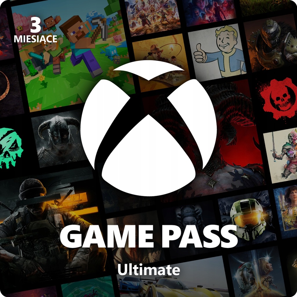 Subskrypcja Xbox Game Pass Ultimate 3 miesiące