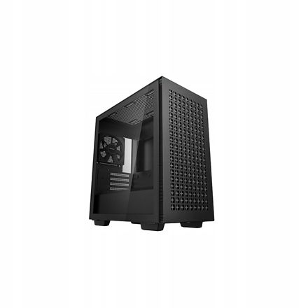Deepcool | CH370 | Side window | Black | Micro ATX | Power supply included