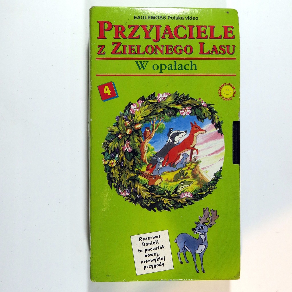 Przyjaciele z Zielonego Lasu W Opałach 4 - VHS