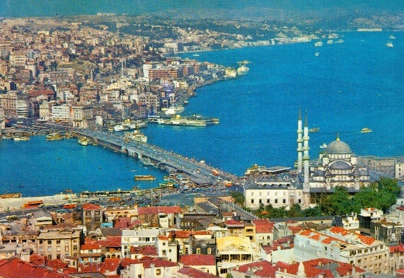 Pocztówka Istanbul Stambuł Meczet Turcja bez obieg