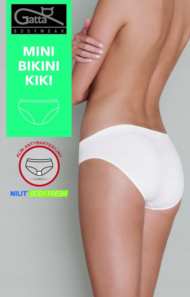 Gatta figi Mini Bikini KIKI bezszwowe XL czarne