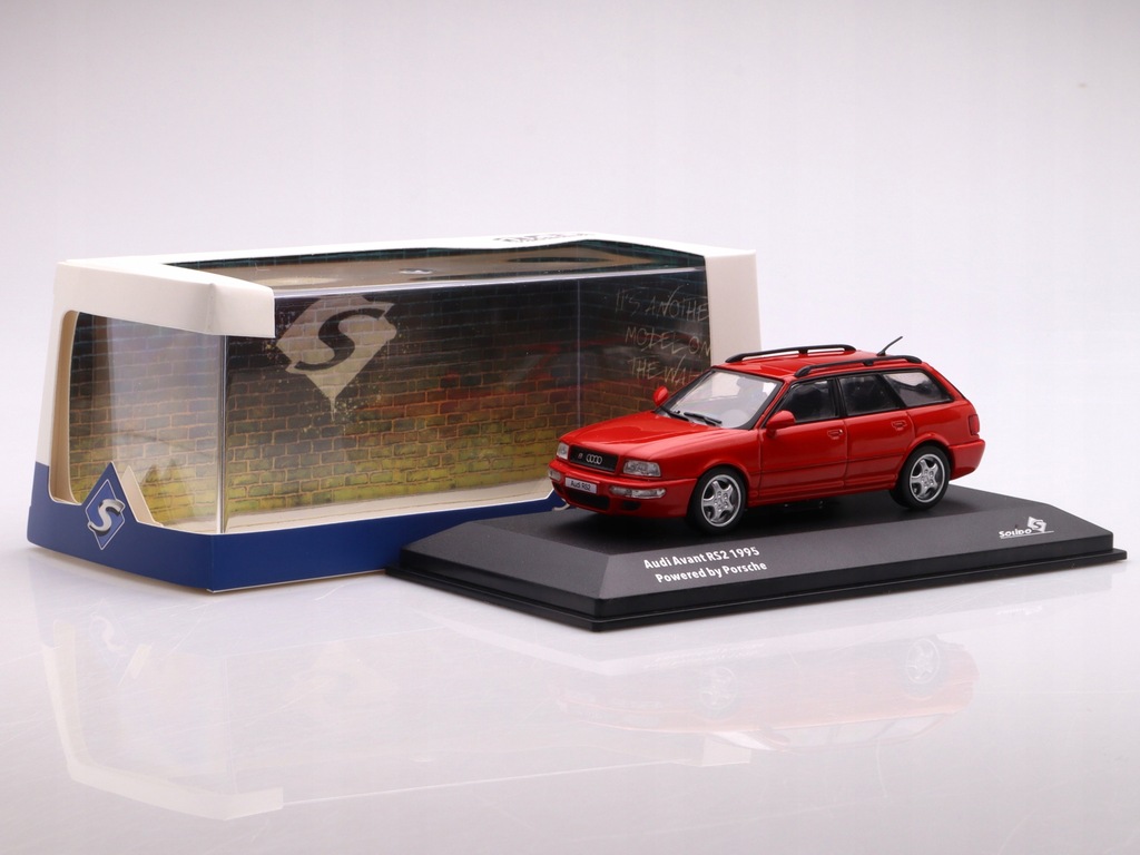 Audi Avant RS2 - 1995, red Solido 1:43
