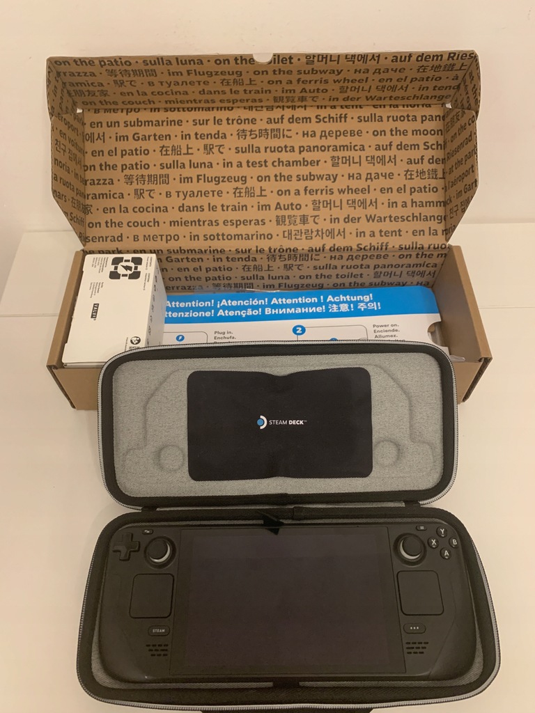 Konsola Valve Steam Deck 512 GB JAK NOWA 12983768531 oficjalne archiwum Allegro