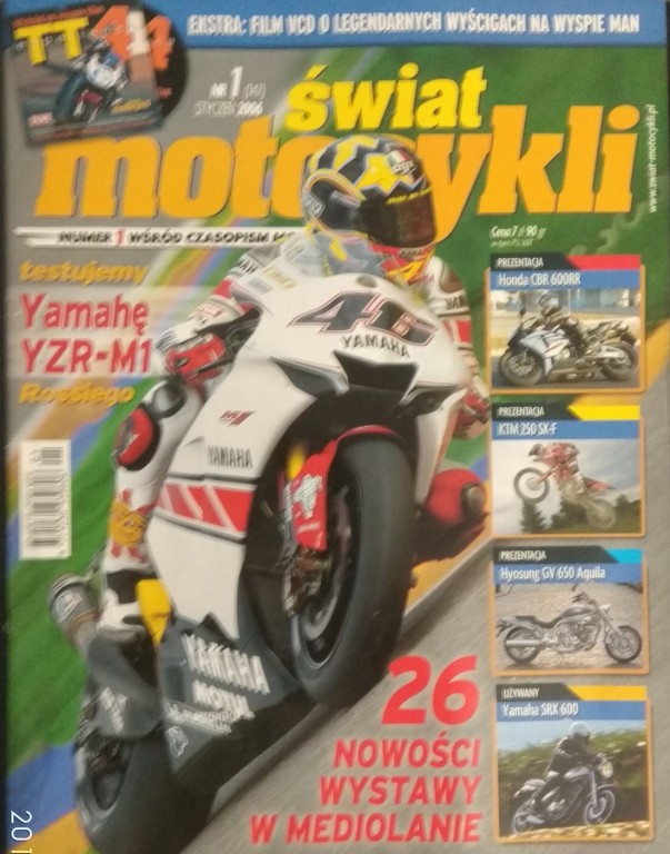 Świat Motocykli nr 1 (147) styczeń 2006