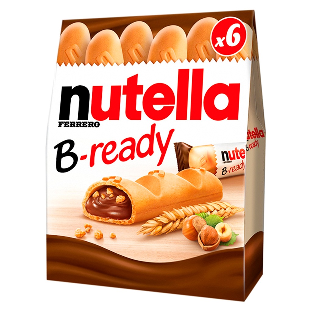 WAFELEK NUTELLA B-READY 6x22 g