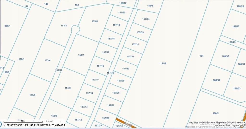 Działka, Gutowo, Zławieś Wielka, Toruński, 832 m²