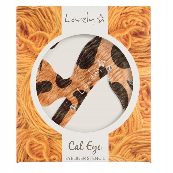 Lovely Cat Eye Eyeliner Stencil szablon do eyel P1