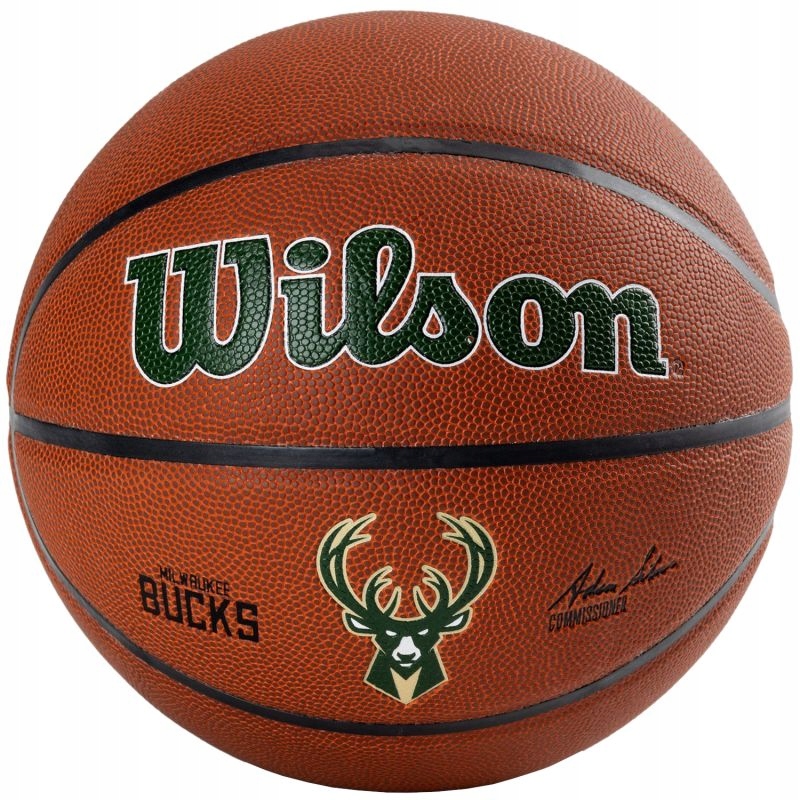 Piłka Wilson Team Alliance Milwaukee Bucks Ball WTB3100XBMIL 7