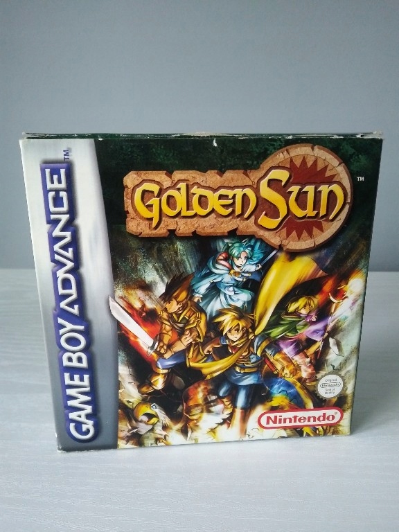 Golden Sun / GBA / pudełko