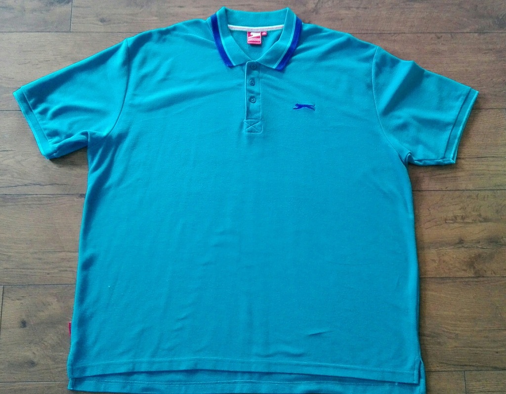 koszulka polo SLAZENGER XXXXL TURKUS