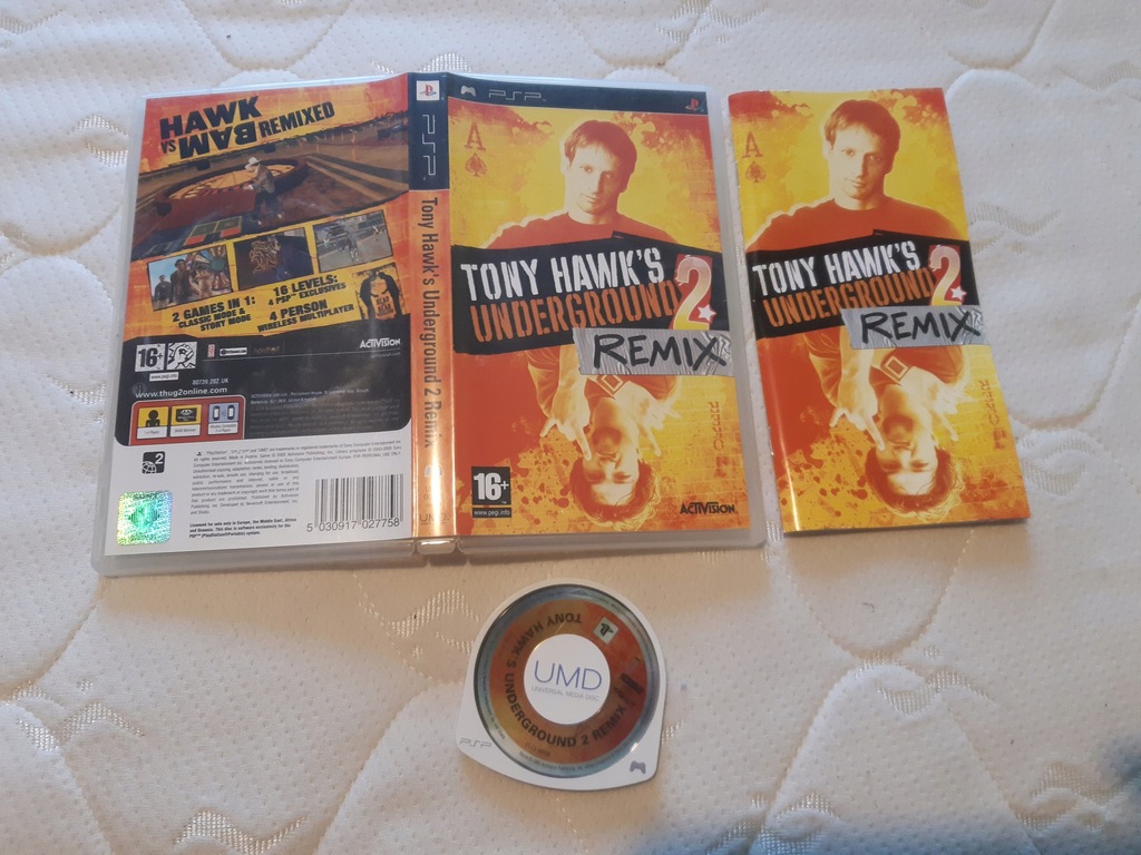 TONY HAWK'S UNDERGROUND 2 REMIX PSP