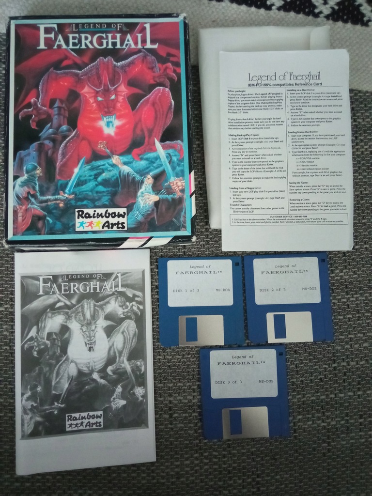 LEGEND OF FAERGHAIL BIG BOX PC ENG
