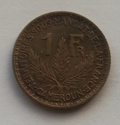 Francja - Kamerun 1 frank 1926