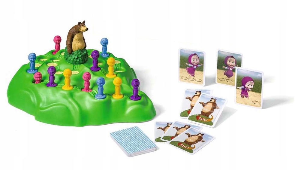 Gra Masza I Niedzwiedz Masha Hop Ravensburger 4 8897632900 Oficjalne Archiwum Allegro