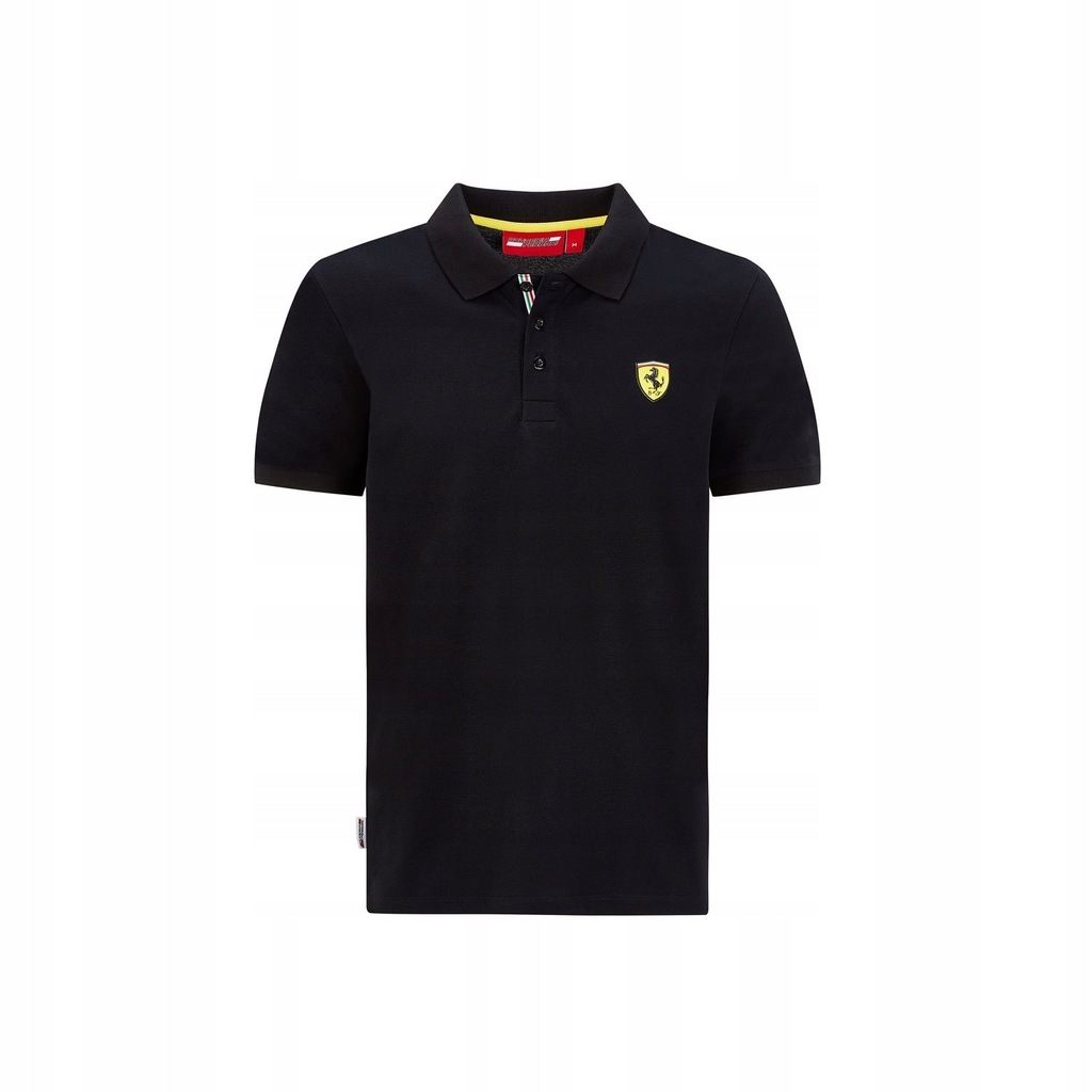 Polo męskie Classic czarne Ferrari F1 2020 XXL