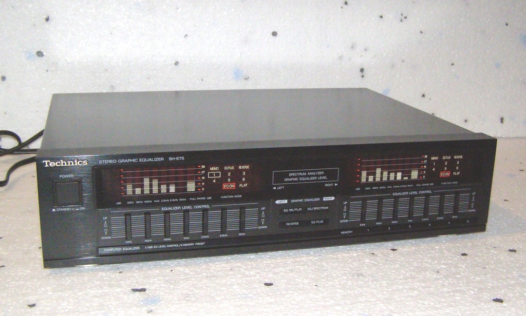 KOREKTOR GRAFICZNY TECHNICS SH-E75 EQUALIZER