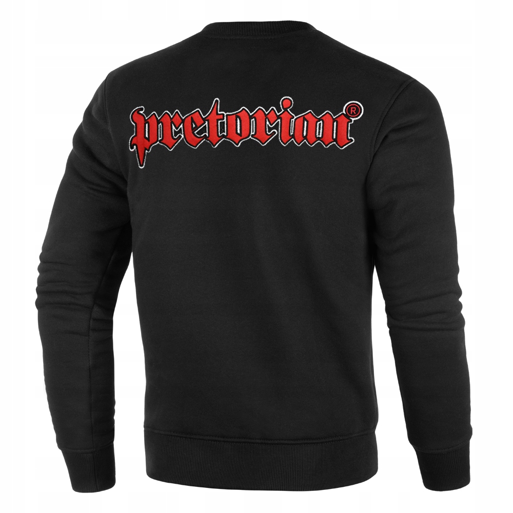 PRETORIAN Bluza męska klasyczna czarna r.XL