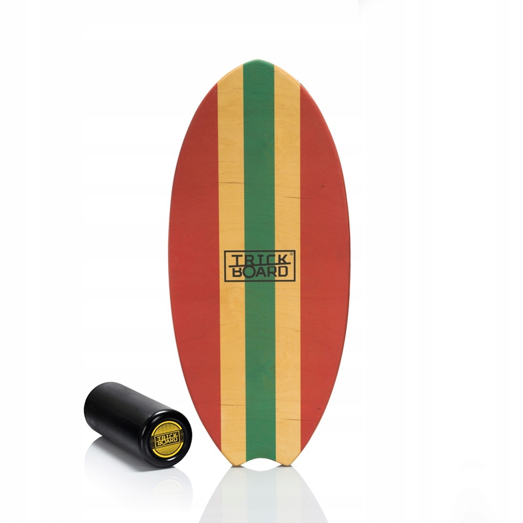 Trickboard Surfer Wave Red Black Fryday