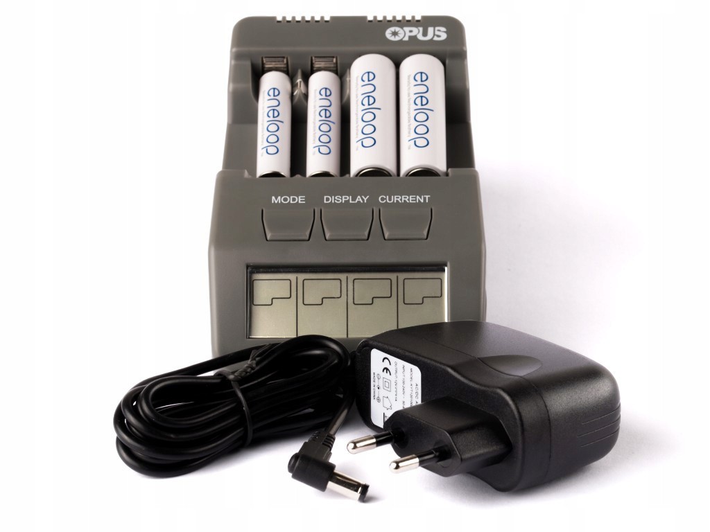 Ładowarka OPUS BT-C700 do ogniw NiMH NiCd AA AAA - 7419871079 ...