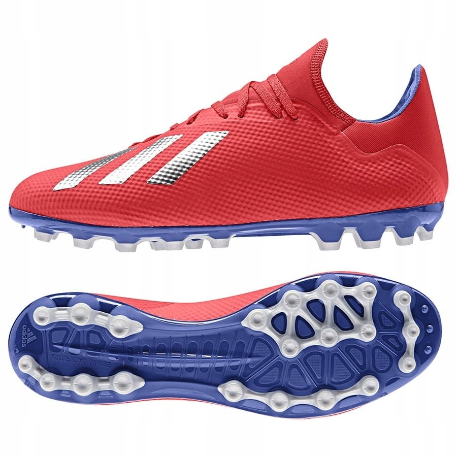 Buty adidas X 18.3 AG BC0299 - CZERWONY; 42