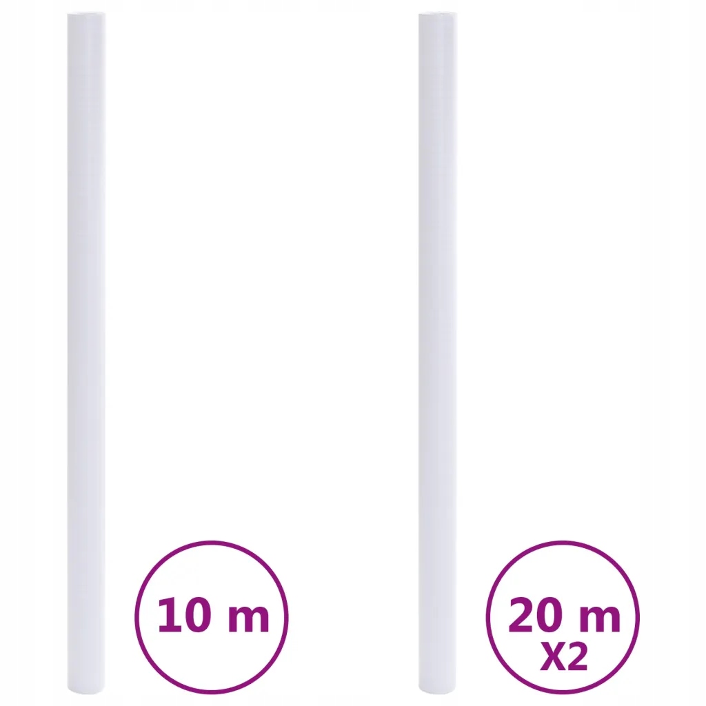 Folia okienna przyciemniająca 45x1000 cm biała