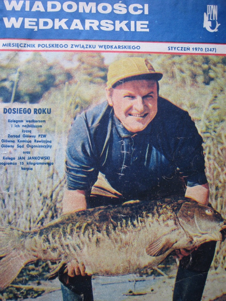 Wędkarstwo WIADOMOŚCI WĘDKARSKIE 42 num. 1970-1973