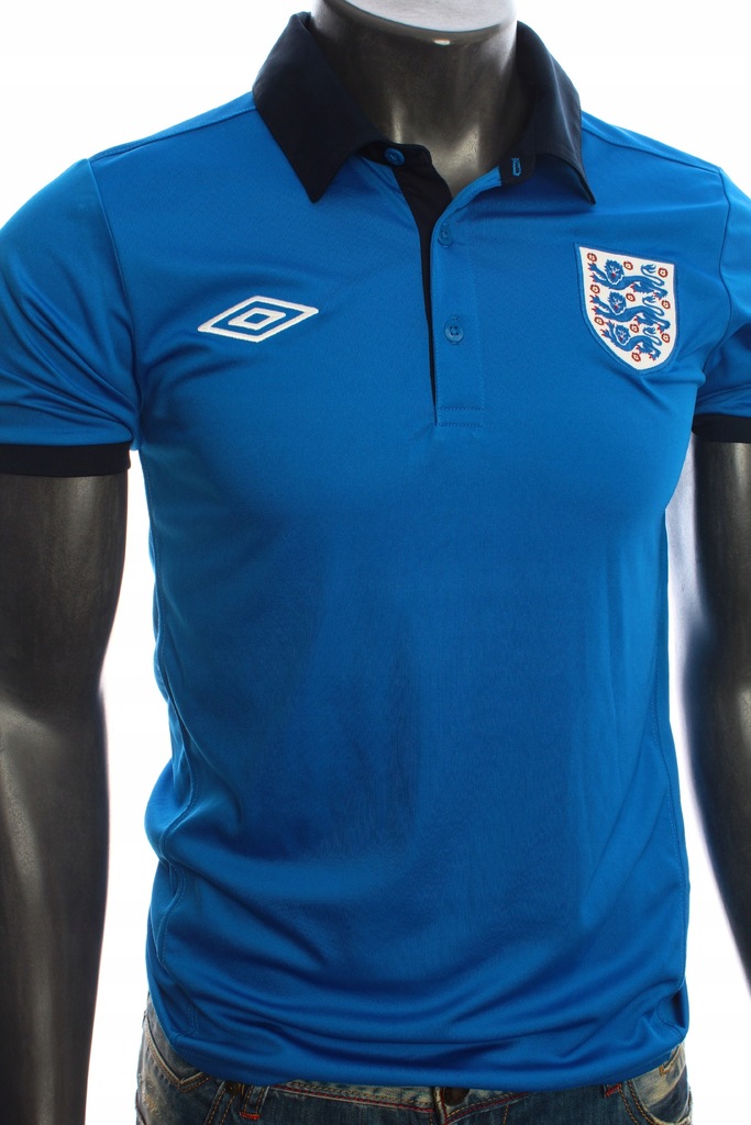 UMBRO Koszulka polo ENGLAND fajna stylowa | S