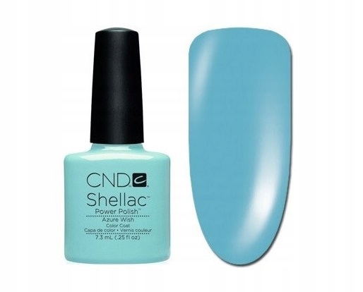 Cnd Shellac Lakier hybrydowy Azure Wish 7,3ml