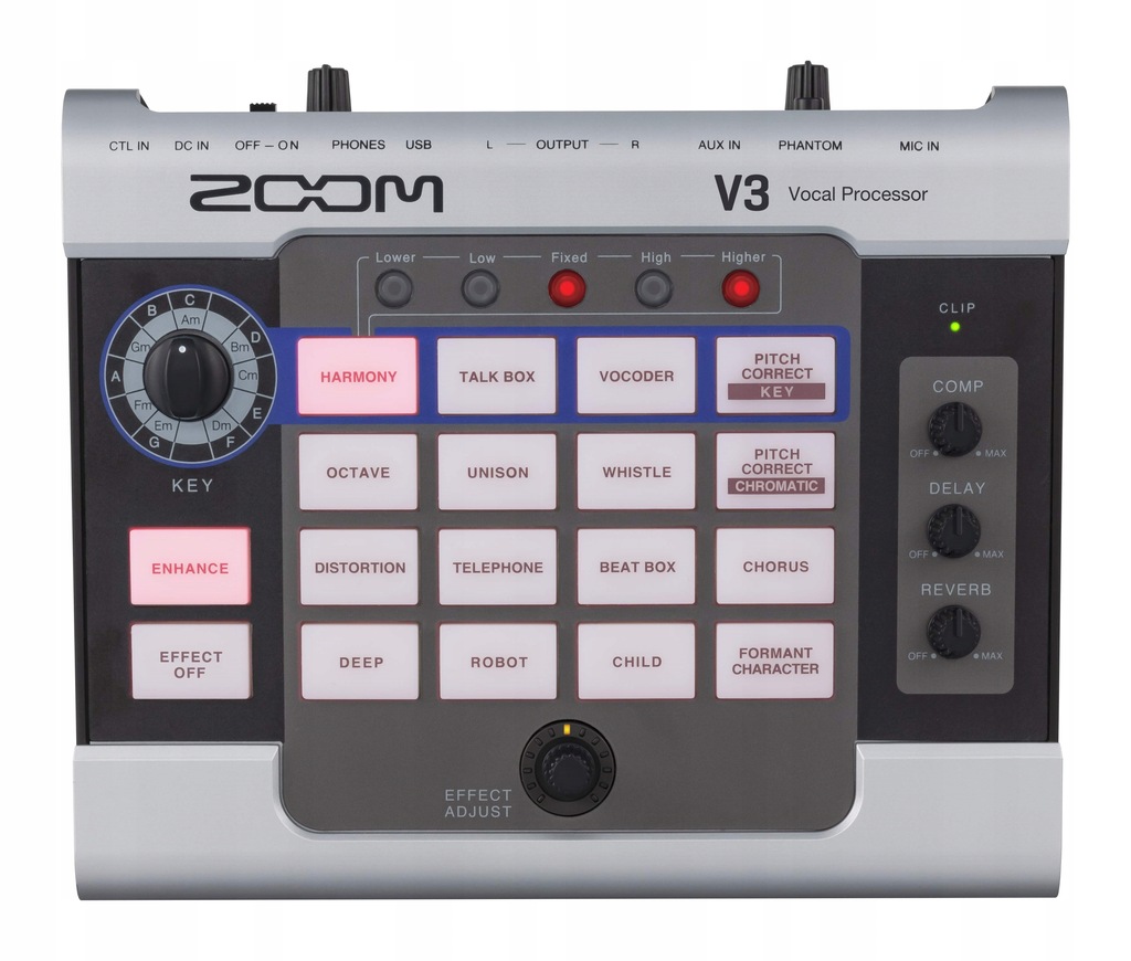 Zoom V3 Vocal Processor - procesor wokalowy
