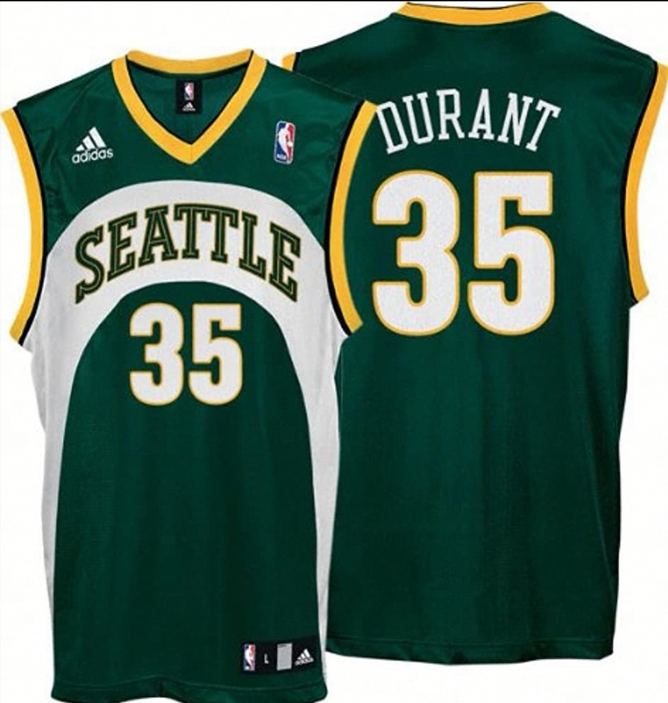 KEVIN DURANT SEATTLE SUPERSONICS koszulka NBA L