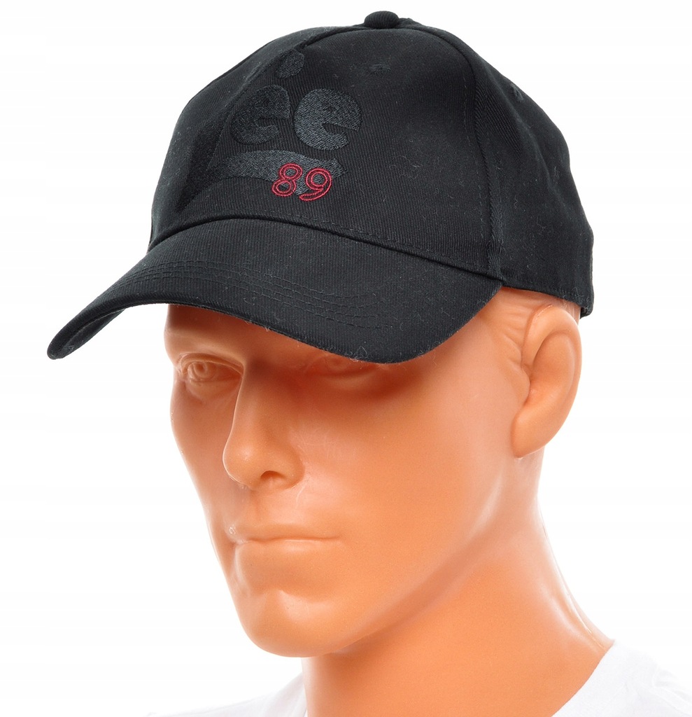 LEE czapka z daszkiem LOGO black CAP