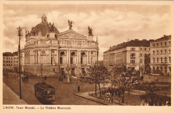 LWÓW. TEATR MIEJSKI. 1939