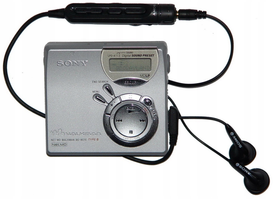 SONY Walkman MiniDisc Player Recorder MZN510 USB 9115451828