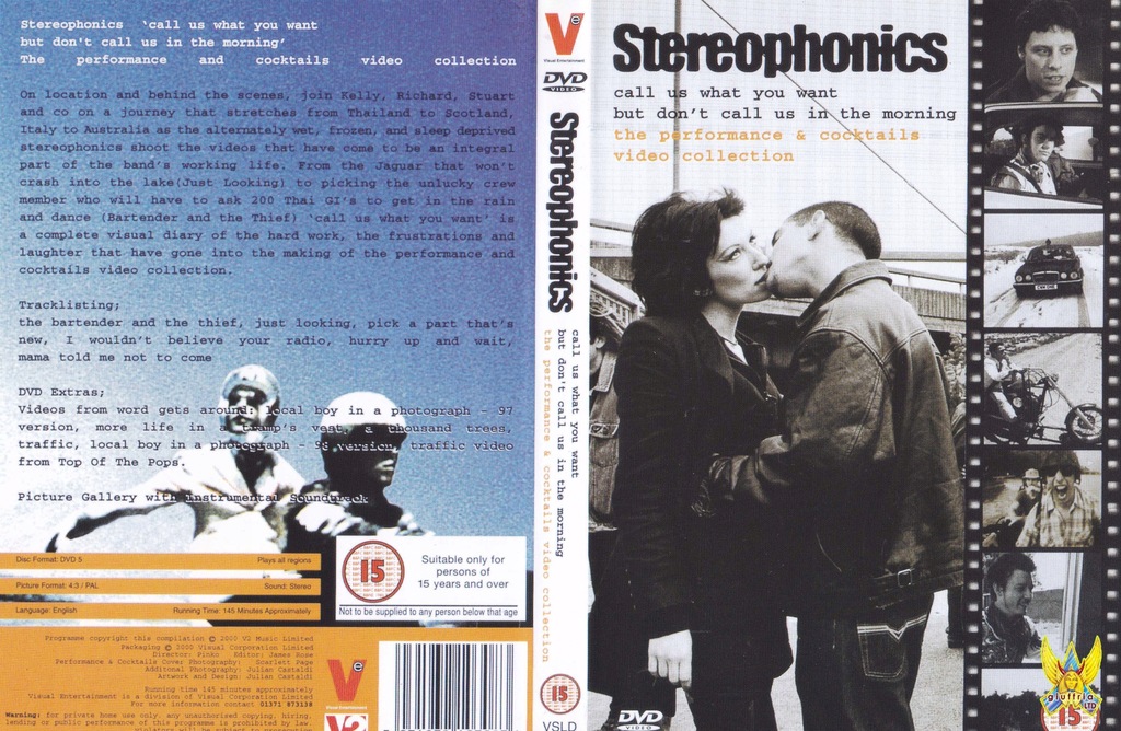 STEREOPHONICS - Performance And Cocktails DVD