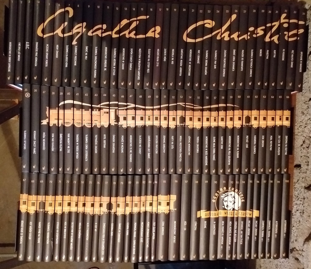 Agatha Christie kolekcja 100 tytułów Dolnośląskie