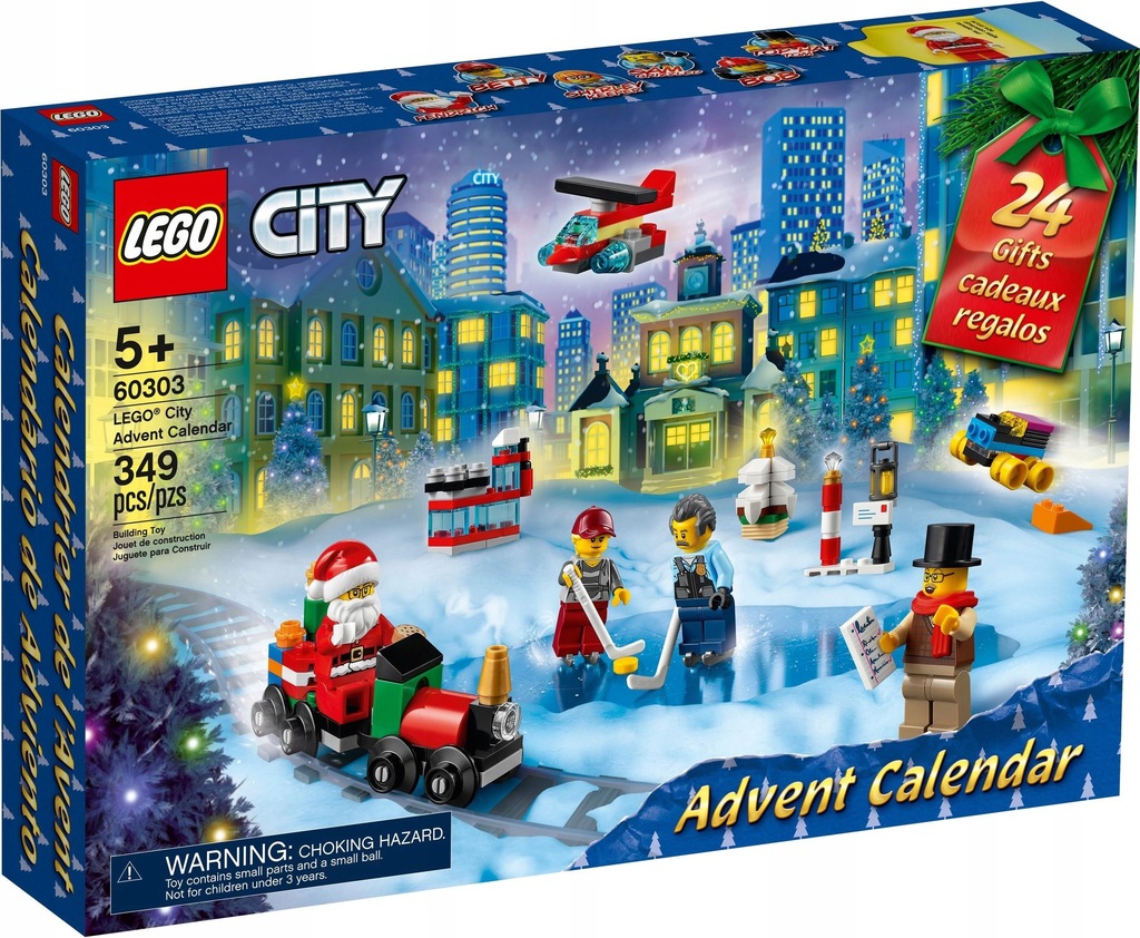 Купить Адвент-календарь LEGO CITY 60303: отзывы, фото, характеристики в интерне-магазине Aredi.ru