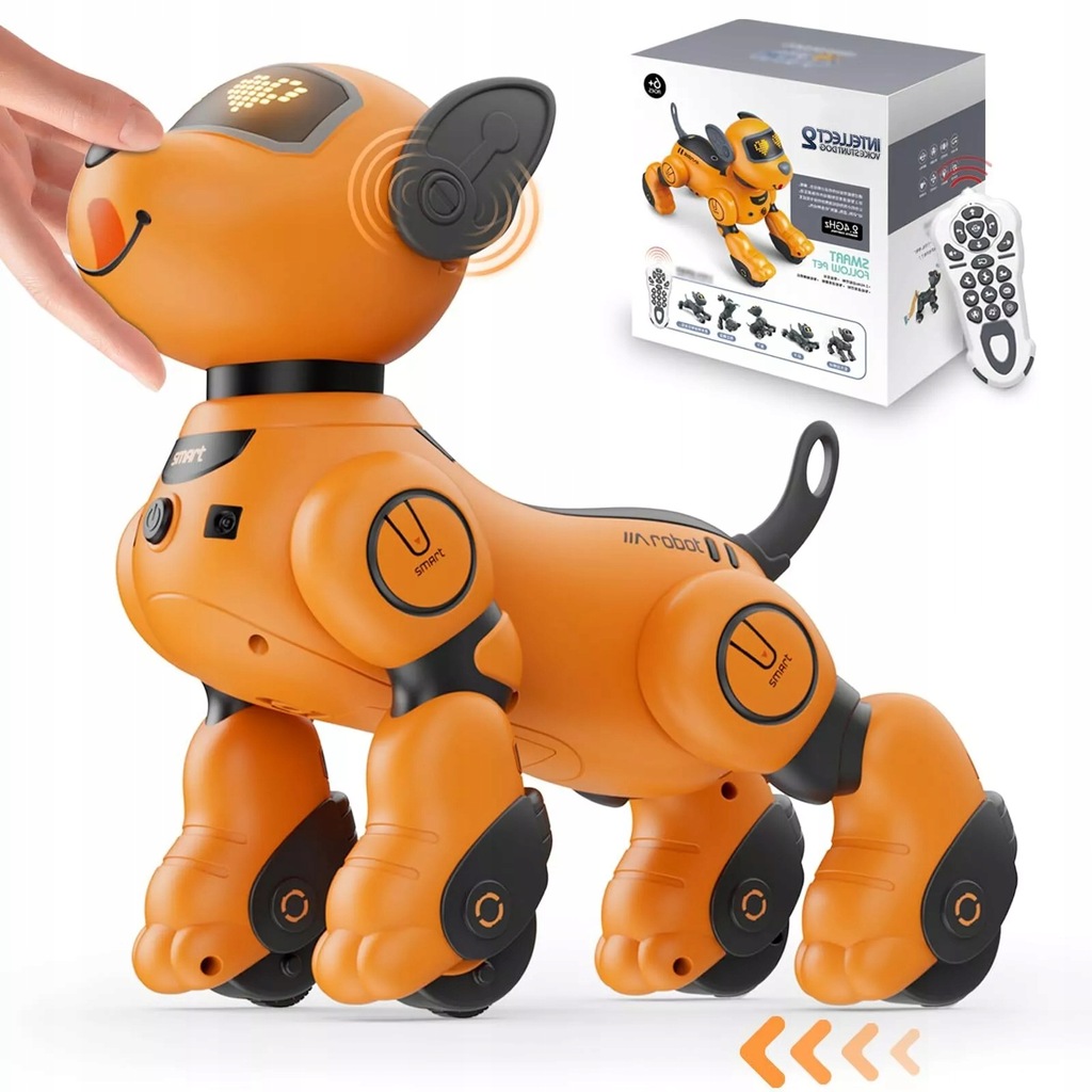 Zdalnie sterowany robot Pies Zabawki dla dzieci Czujnik dotykowy