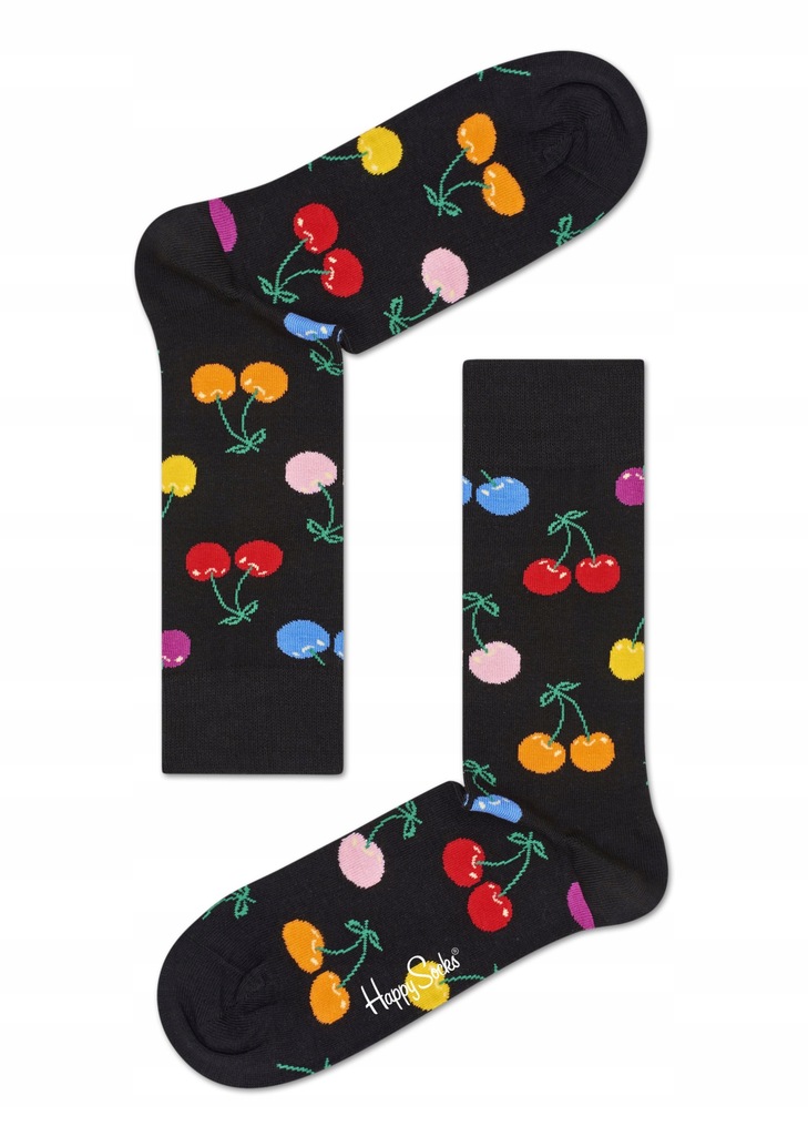 Kolorowe Skarpety Happy Socks Cherry 36-40