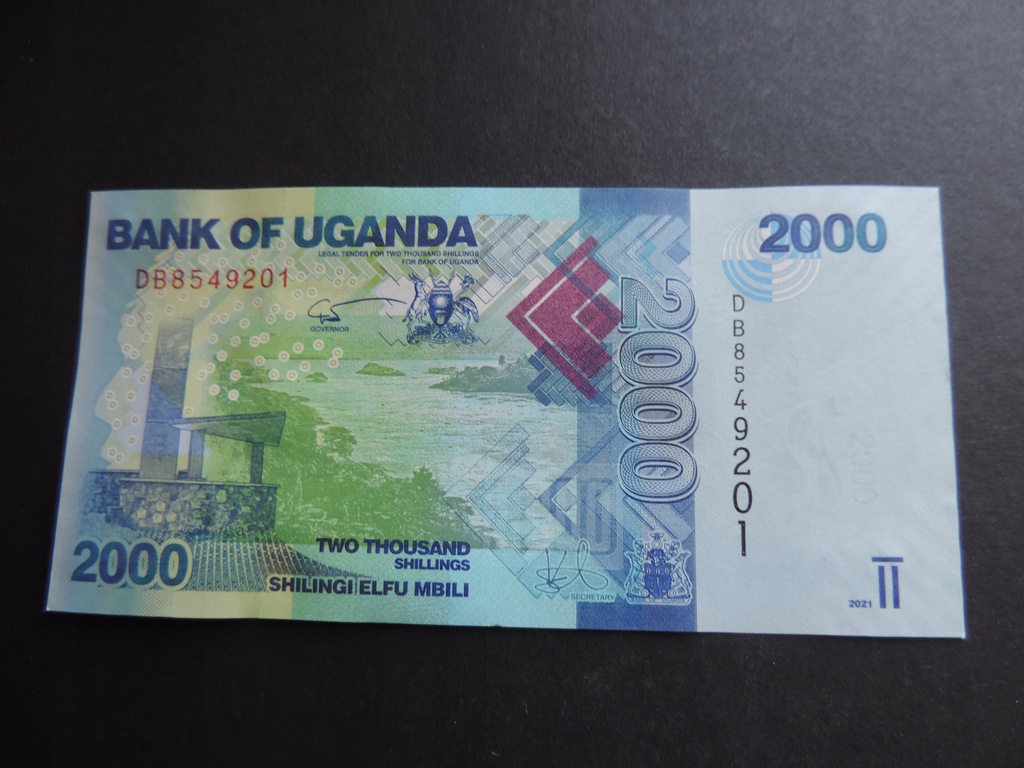 UGANDA 2000 SHILLINGS 2021